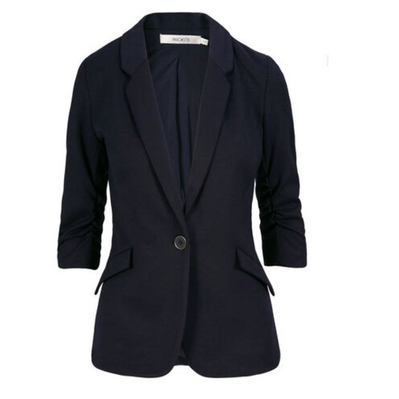 Ricki's Jackets & Blazers - Knit Ruched Sleeve Blazer XXL